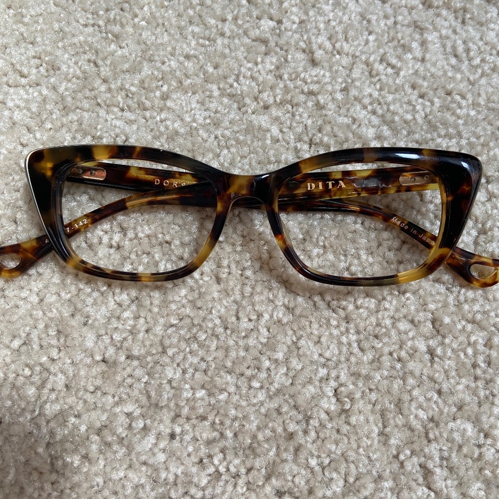 DITA DORSET WOMENS EYEGLASSES TOKYO TORTOISE